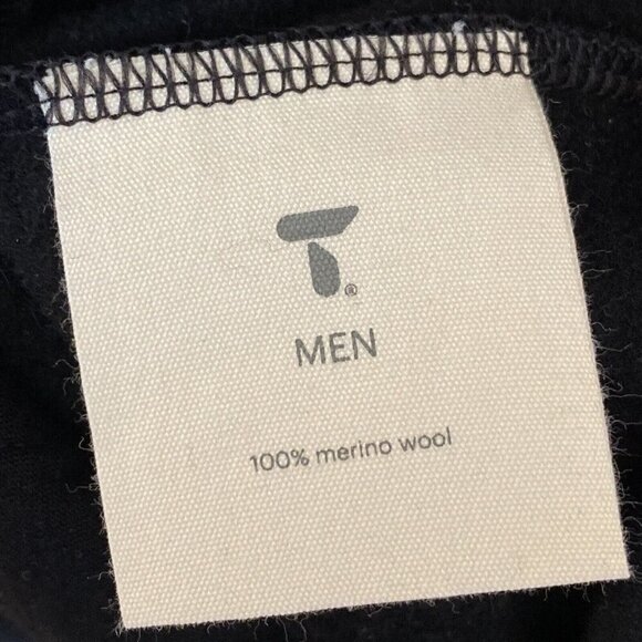 NEW TUFTE Norway Gullvinge Black Merino Wool Zip Up Jacket Men’s Size M *READ* - Picture 13 of 16